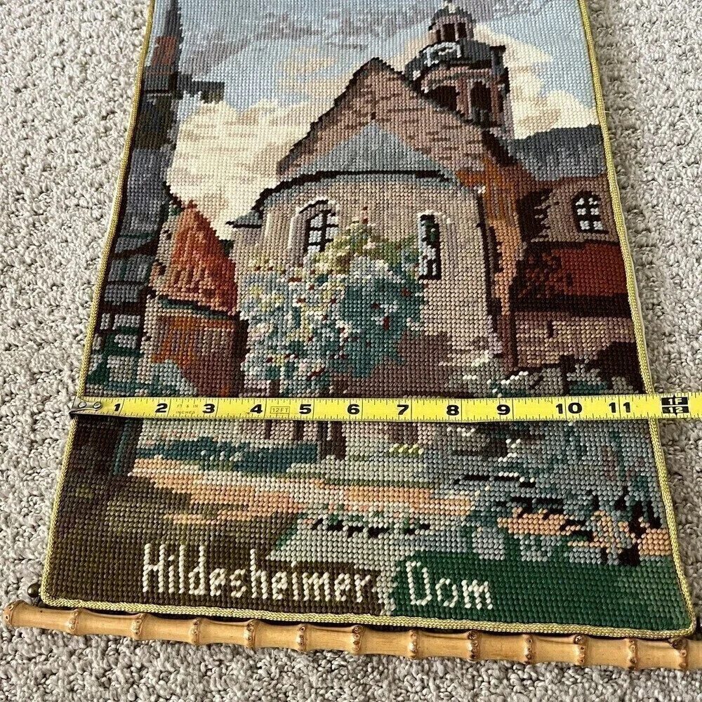 Hildesheimer Dom Cathedral Germany St Mary's Needlepoint Rosebush Hildesheim